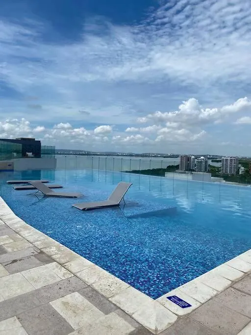 Luxury Condo Front Of The Beach Cartagena